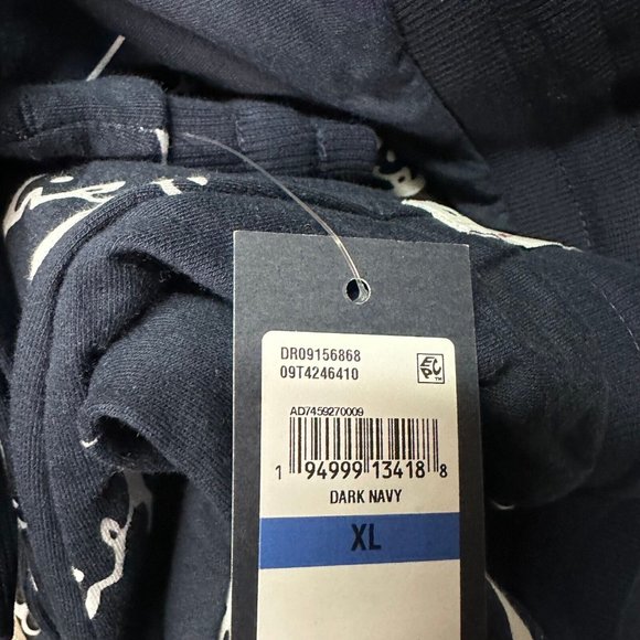 Tommy Hilfiger Mens Dark Navy All Over Print Jogger Pants Size Large XL - Picture 5 of 6